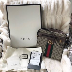 Gucci Ophidia GG Small Messenger Bag - AUTHENTIC